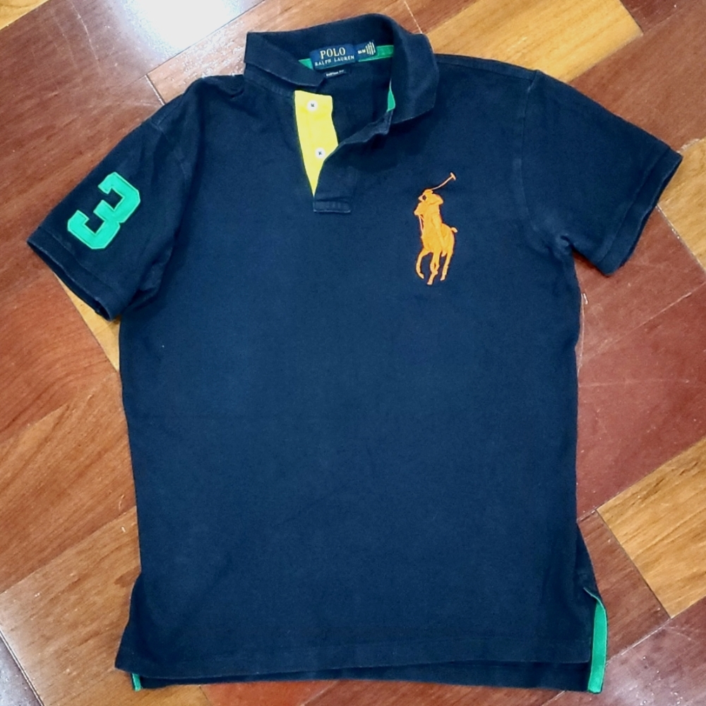 Ralph Lauren Polo collar shirt Big Pony Medium 🔥